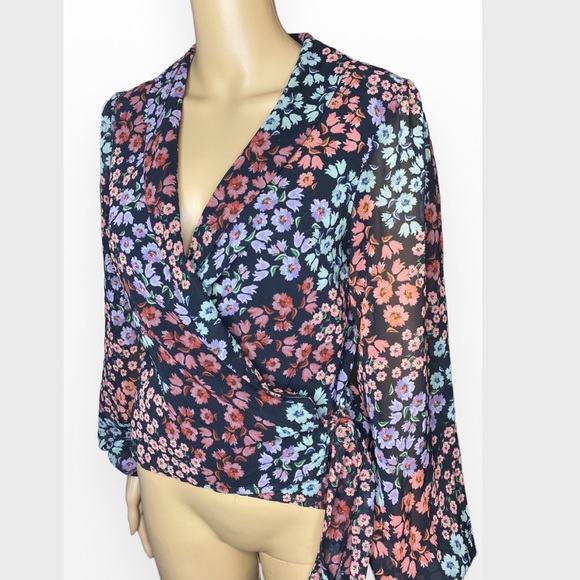 Lovers and Friends Mikayla Blouse in Hermosa Floral |Size XS - Picture 5 of 10
